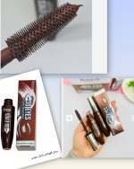 ریمل قهوه‌ای رامش اصل + مداد چشم قهوه‌ای بارین | ضدآب و ماندگاری بالا - Image 3